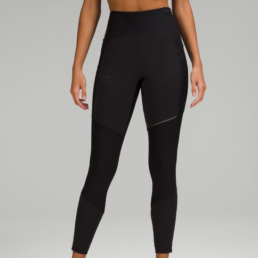 Lululemon Sense Knit Composite HR 28” Running Tight Black Size 14